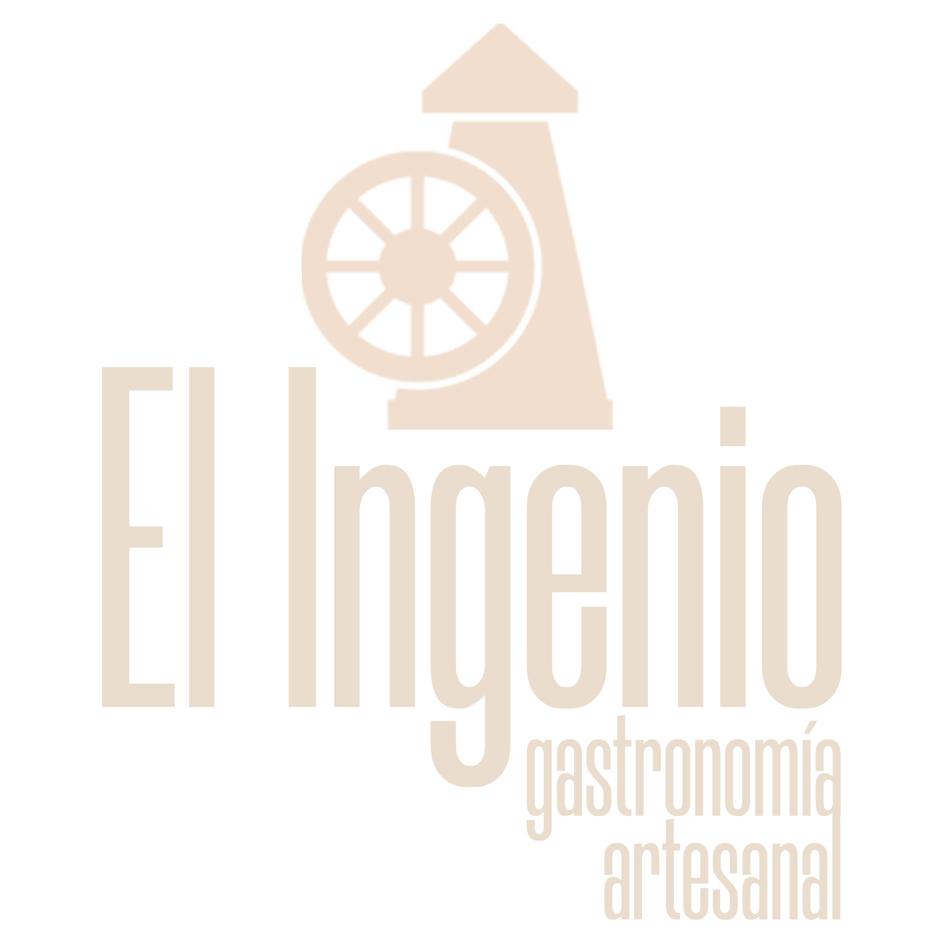 Logo El Ingenio 2022 Crema
